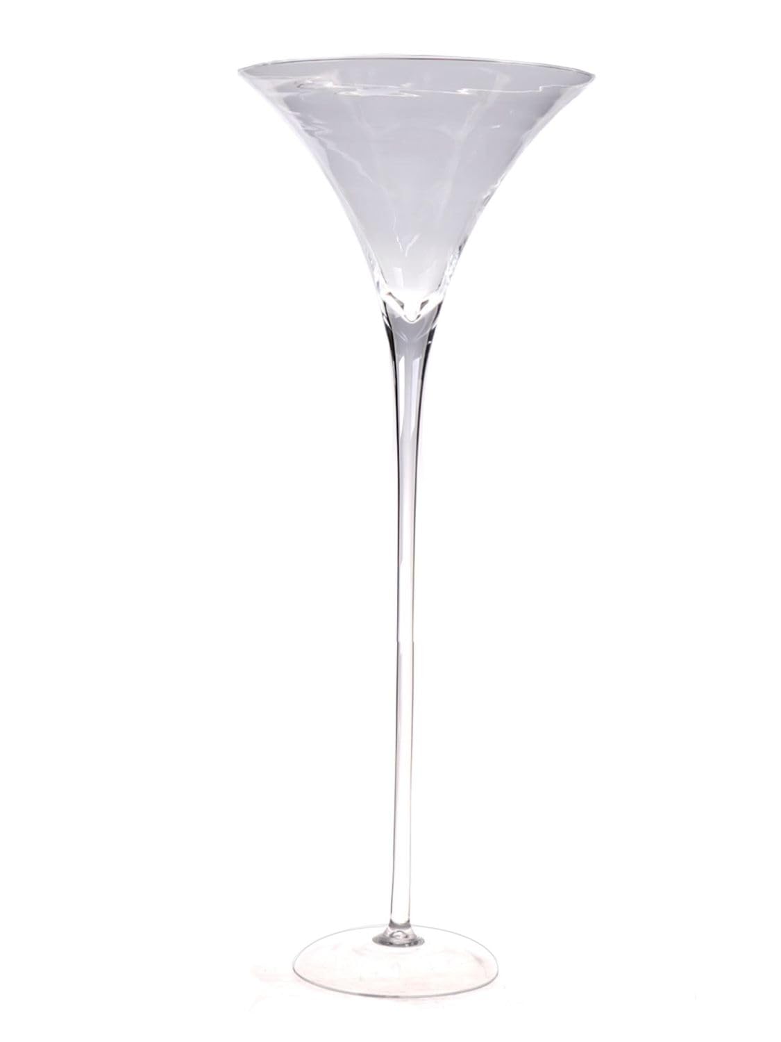 INNA-Glas XXL Glas SACHA AIR auf Standfuß, klar, 90cm, Ø35cm - Martiniglas
