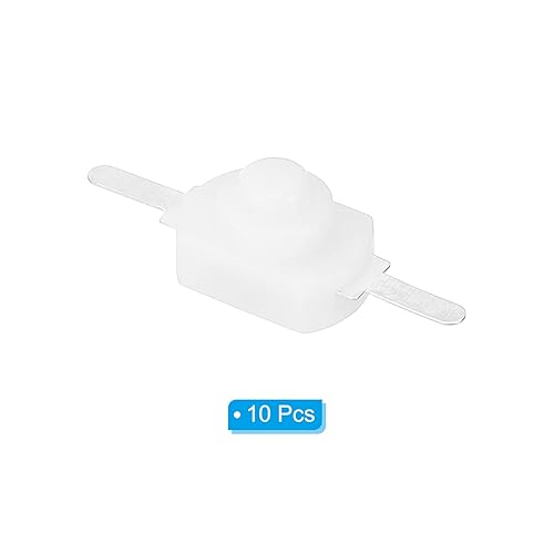 Miniatura 8 de PATIKIL Interruptor de botón de pestillo, 10 piezas de pin recto de encendidoapagado automático DC 30V 1A micro interruptor de control para linterna