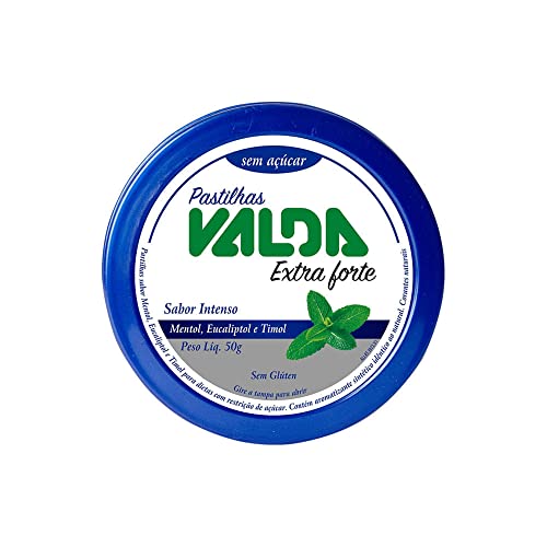 Pastilha Valda Extra Forte 50g