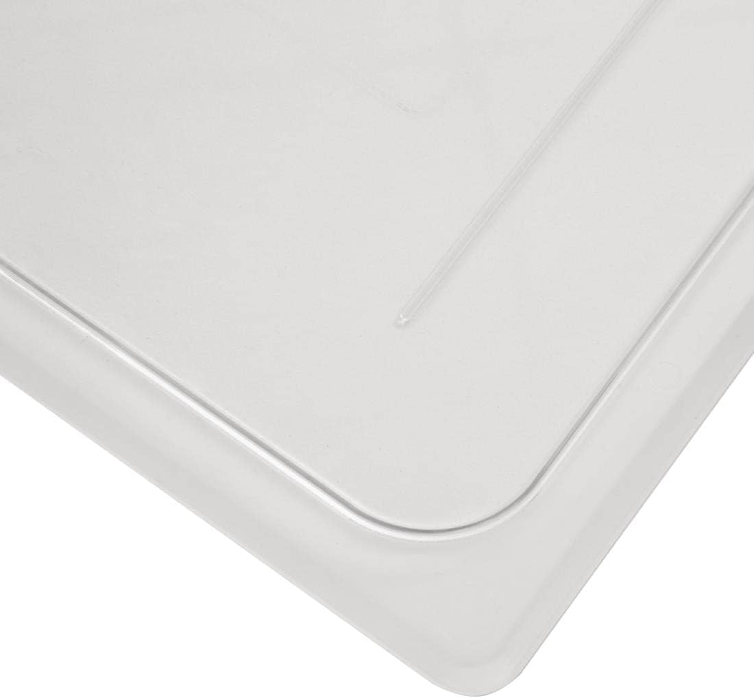 Cambro 20CWC135 Camwear Food Pan Cover 1/2 size flat clear - Case of 6