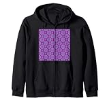 Patrón de comprobación Sudadera con Capucha