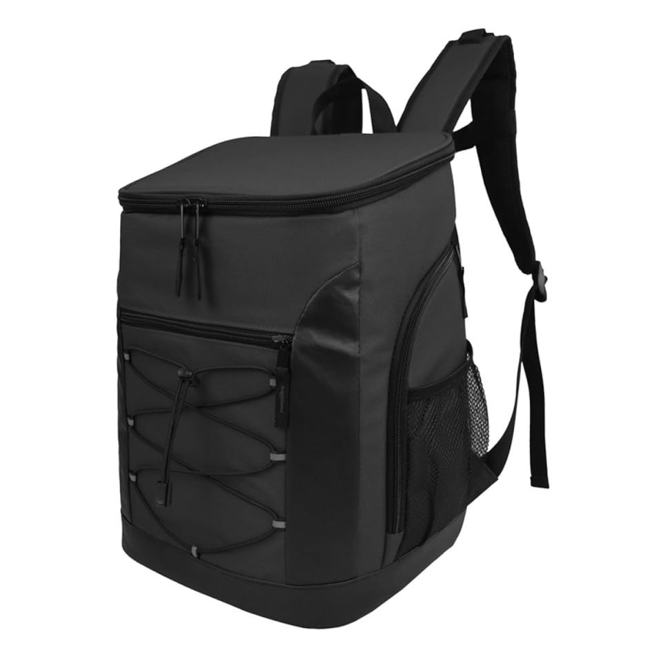LALAFINA Bolsa de Aislamiento Portátil para Picnic y Camping, Mochila Térmica de Oxford Forro Peva y Diseño Compacto para Exteriores