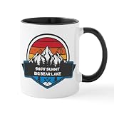 CafePress Snow Summit Big Bear Lake California Mugs 11 oz (325 ml) Ceramic Coffee Mug