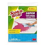 3M Scotch-Brite Paño Esponja Superabsorbente, 3 Pack
