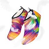 ￠Diseño cuidadoso: diseñado con lengüetas resistentes en el talón y un cuello suave, el calzado de esnórquel para hombres es fácil de poner y quitar. Se pueden usar durante mucho tiempo.