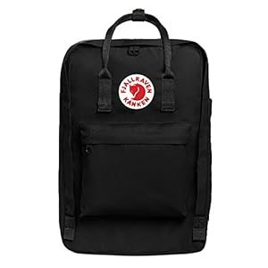 Fjällräven unisex rugzak Kånken, zwart, 43 x 30 x 18 cm, 20 liter, F27173-550