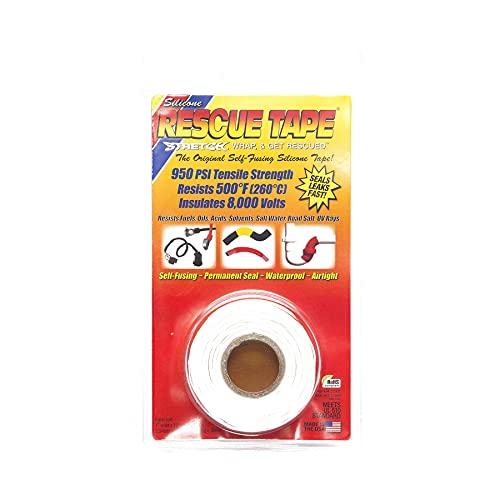 Image of Rescue Tape RT1000201203USCO White Clamshell