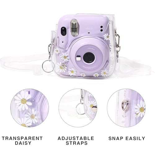 Funda transparente para cámara Fujifilm Instax Mini 13/12/11 miniatura 4