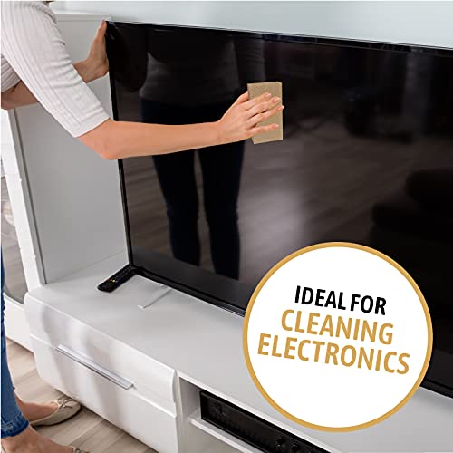 SpongeCo - Dry Cleaning Soot Eraser Sponge - Pet Hair, Smoke, Soot, Dust and Dirt Remover - 3x6x3/4 (3 Pack)