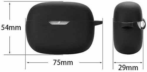 Miniatura 3 de A-Focus Kit de puntas de oreja para Vibe Beam, funda de silicona a prueba de golpes con llavero, 6 pares de accesorios para las orejas, compatible