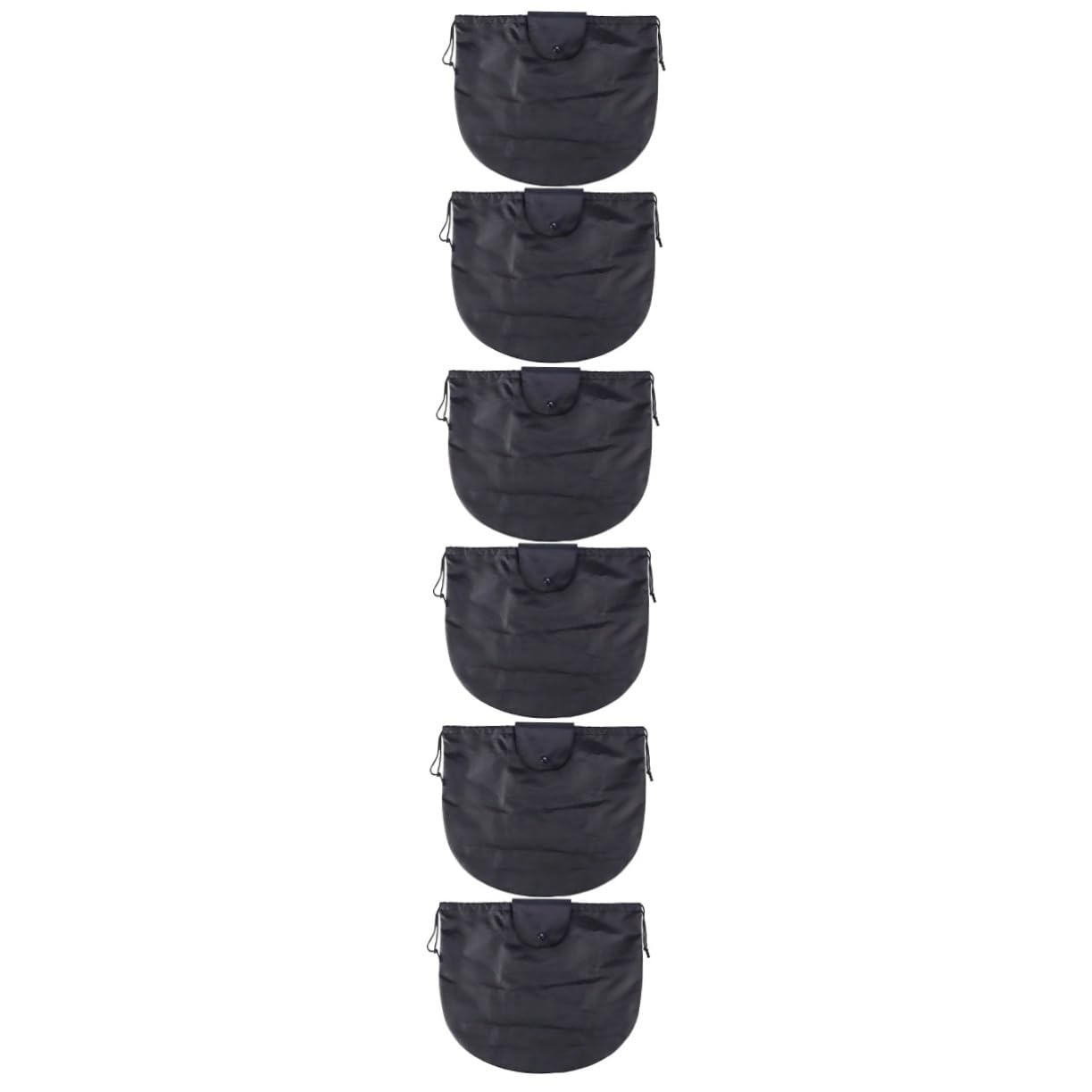 Alipis 3sets 2pcs Portable Drawstring Helmet Storage Bags for Half Face Helmets for Cycling Skiing and Sports Activities 2pcs*3