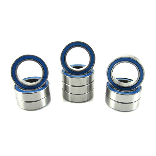 10x15x4mm TRB RC Ball Bearings ABEC 3 Rubber Seals (10) 6700-2RS-BU