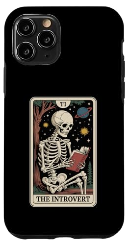 The Introvert Tarot Card Indoorsy Women Inrovert �X�}�z�P�[�X iPhone 11 Pro �p