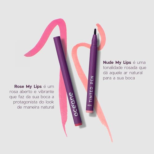 Océane Oceane - Tinted Pen Océane-Caneta Labios-Rose My Lips./Rose