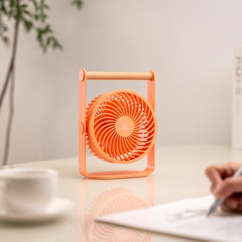 Ventilateur de bureau Gingko Lyra portable rechargeable USB