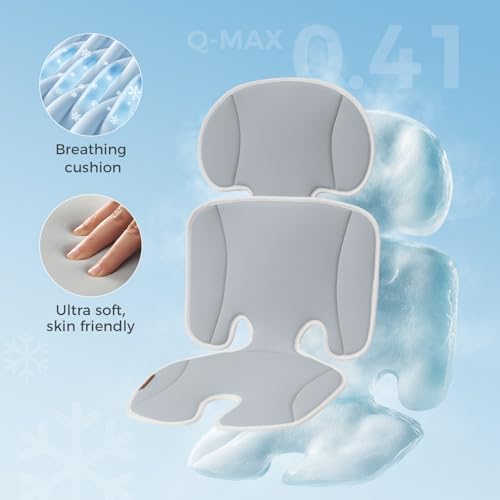 image for Momcozy Stroller Cooling Pad | Universal Soft Cooler Pad, Breathable &