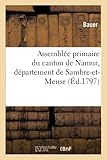  Assemblée primaire du canton de Namur, département de Sambre-et-Meuse