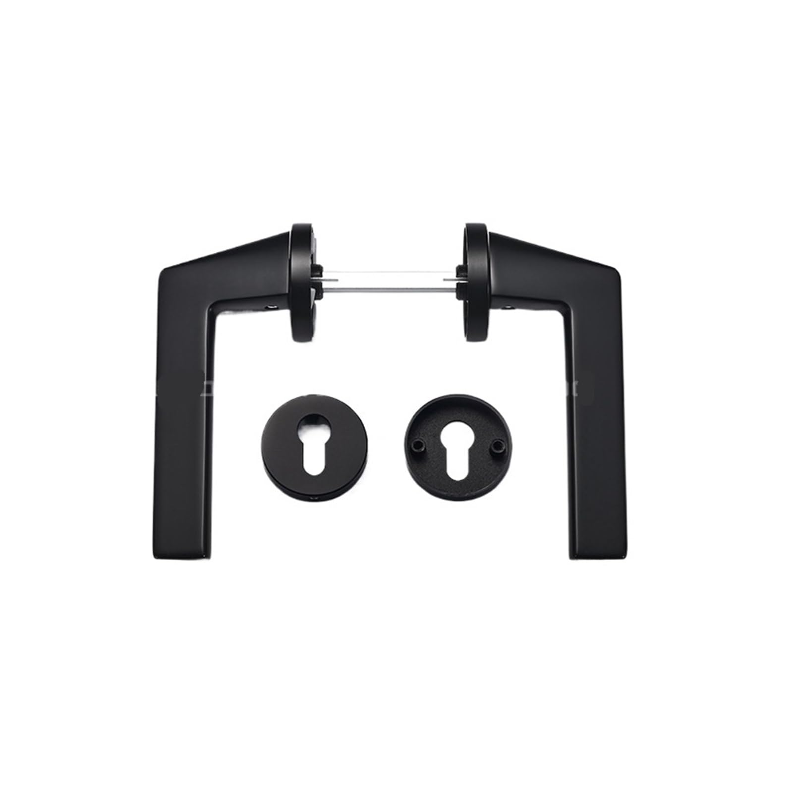 NYRXRYTCA Zinc Alloy Wooden Door Indoor Silent Door Lock Bedroom Bathroom Door Handle Household Door Magnetic Split Lock(FT31 995 Yahei)
