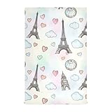 RPLIFE Süße Eiffeltürme Pastell Trockentücher für Geschirr, 71,1 x 45,7 cm, süße...