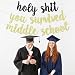 Straight Outta 8th Grade Banner, Out Middle School Hello High School, You Did It, Glittery Congrats Class of 2026 Graduation Party Decorations Supplies