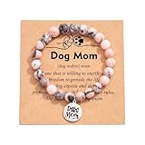 Tarsus Dog Mom Gifts for Women, Best Dog Mom Christmas Mothers Day Jewelry Gifts Bracelet