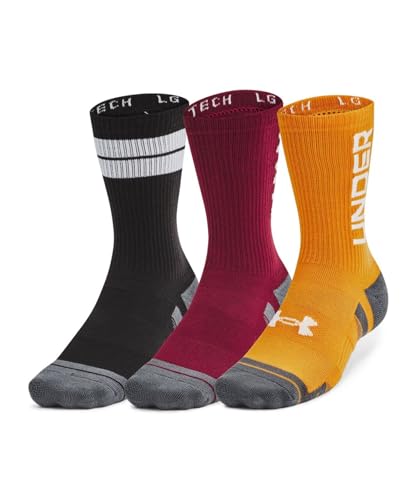 UNDER ARMOUR(アンダーアーマー) トレーニングソックス UAパフォーマンステック ノベルティ クルー ソックス (3足セット)