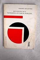 Breve Estudio de La Novelistica de Garcia Marquez 8435900681 Book Cover