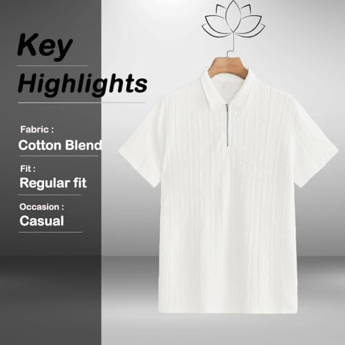 Image of TAGDO Men's Jacquard Chain Polo Shirt || Tshirt for Man || Mens Tshirt (2020)