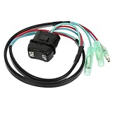 Interrupteur d'inclinaison et d'inclinaison pour moteur hors-bord - cet interrupteur d'inclinaison et d'inclinaison est construit à l'aide de matériaux en plastique solides, garantissant durabilité et fiabilité, interrupteur d'inclinaison de remplacement