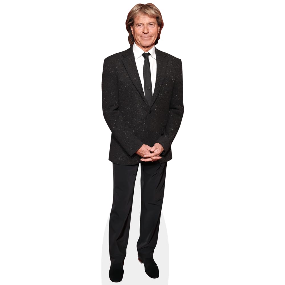 Hansi Hinterseer (Black Suit) Pappaufsteller lebensgross