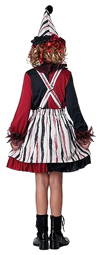 Disfraz completo payaso para niñas talla M miniatura 3