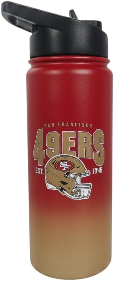NFL ProFlip Vintage Arch 20oz Stainless Steel Water Bottle