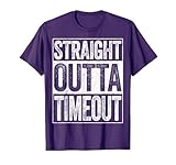 Straight Outta Timeout T-Shirt Kids Boy Girl Toddler Shirt T-Shirt