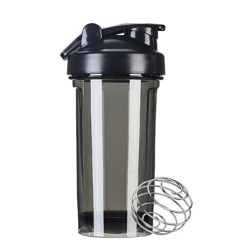 Customized Protein Shaker Bottles: Personalize Your Perfect Fitness Companion 9 KMITBPN Custom Bottles for Men Women, Customized Protein Shaker Bottle with Name Logo Image, Personalized Shaker Cups for Protein Shakes and Pre Workout, 18 oz, PureBlack