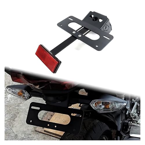Éliminateur de garde-boue pour Kawasaki Ninja 400 Z250 en acier découpé au laser précis - 2