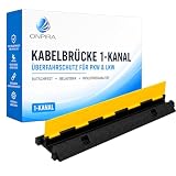 Kabelbrücke Onpira 1-Kanal Überfahrschutz für Kabel und Schläuche