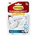 Command BATH18-6ES Organize Damage-Free Bath Towel Hook Value Pack, Medium, Frosted