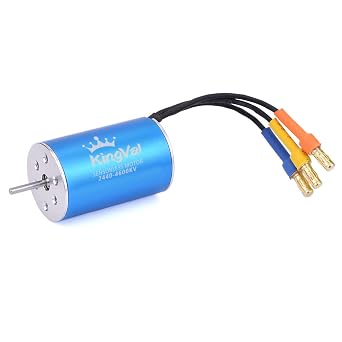 KingVal Replacement 2440 4600KV Sensorless Brushless Motor Shaft Diameter 2.3mm Compatible with 1/16 1/18 RC Car