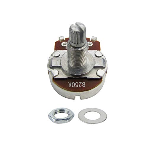 FLEOR 2 pièces pleine taille guitare tonalité contrôle du Volume B250K potentiomètre conique linéaire Dia24mm L18mm Long… - Les Beatles, Paul McCartney, John Lennon, RIngo Starr, George Harrison FLEOR 2 pièces pleine taille guitare tonalité contrôle du Volume B250K potentiomètre conique linéaire Dia24mm L18mm Long… – Image 7