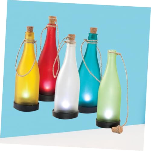 Lampe solaire LED de bouteille pour baliser un chemin extérieur - 2