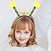 BinaryABC Halloween Bee Headband & Antenna Ball Headband - Costume Accessories