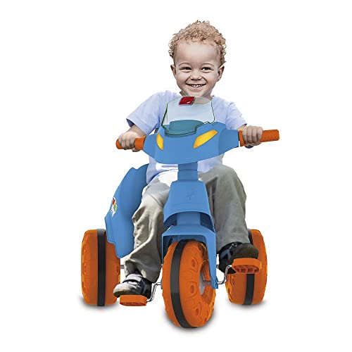 Triciclo Velobaby G2 Passeio & Pedal (Azul) Bandeirante