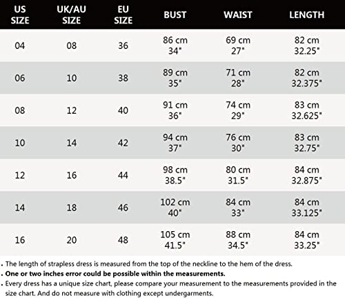 Ever-Pretty Abiti da Sera Sempre graziosi Abito da...