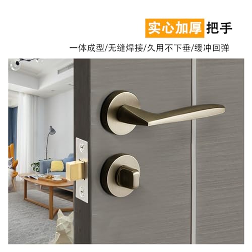 Serrure de porte invisible pour chambre et porte en bois - 3