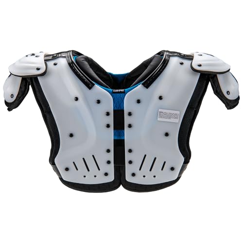 image for Champro Falcon Lineman Shoulder Pad, M, White, Medium