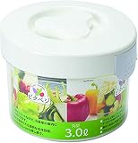 JapanBargain 3856, Japanese Pickle Press Container Plastic Tsukemono Pickle Maker Round Shape Made i