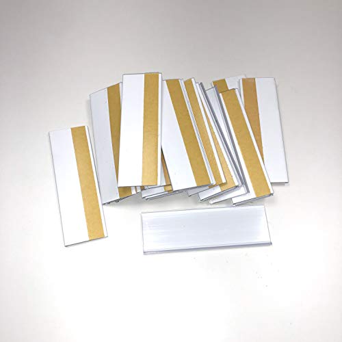 100 Porta Etichette Trasparenti Autoadesive | 39x60mm | Per Prezzi E Informazioni | Adesivo Di Qualità | Prodotto In Spagna - Foto 5