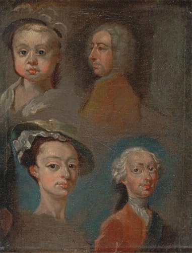 Tableaux muraux d'art pour habiller un grand mur vide : affiche William Hogarth 60x90cm