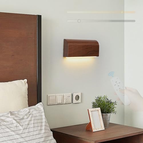 Apliques de pared LED con mando para solucionar la falta de luz regulable en la cabecera y salón