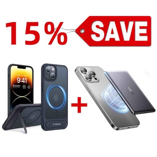 TORRAS 5,000mAh MiniMag Power Bank — Buy Together to Save 15%